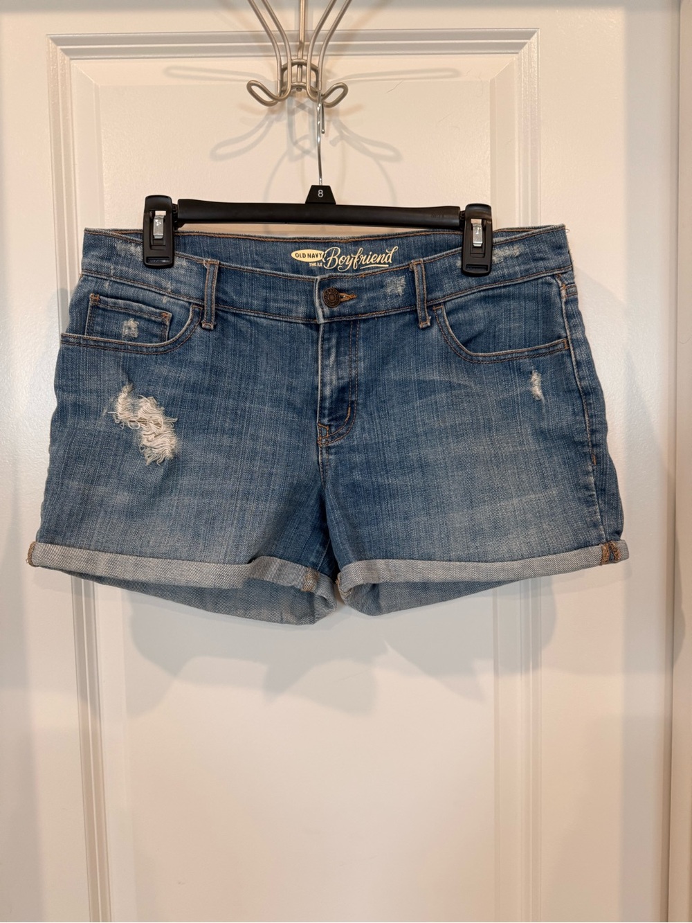 Old Navy Boyfriend Denim Shorts - Blue